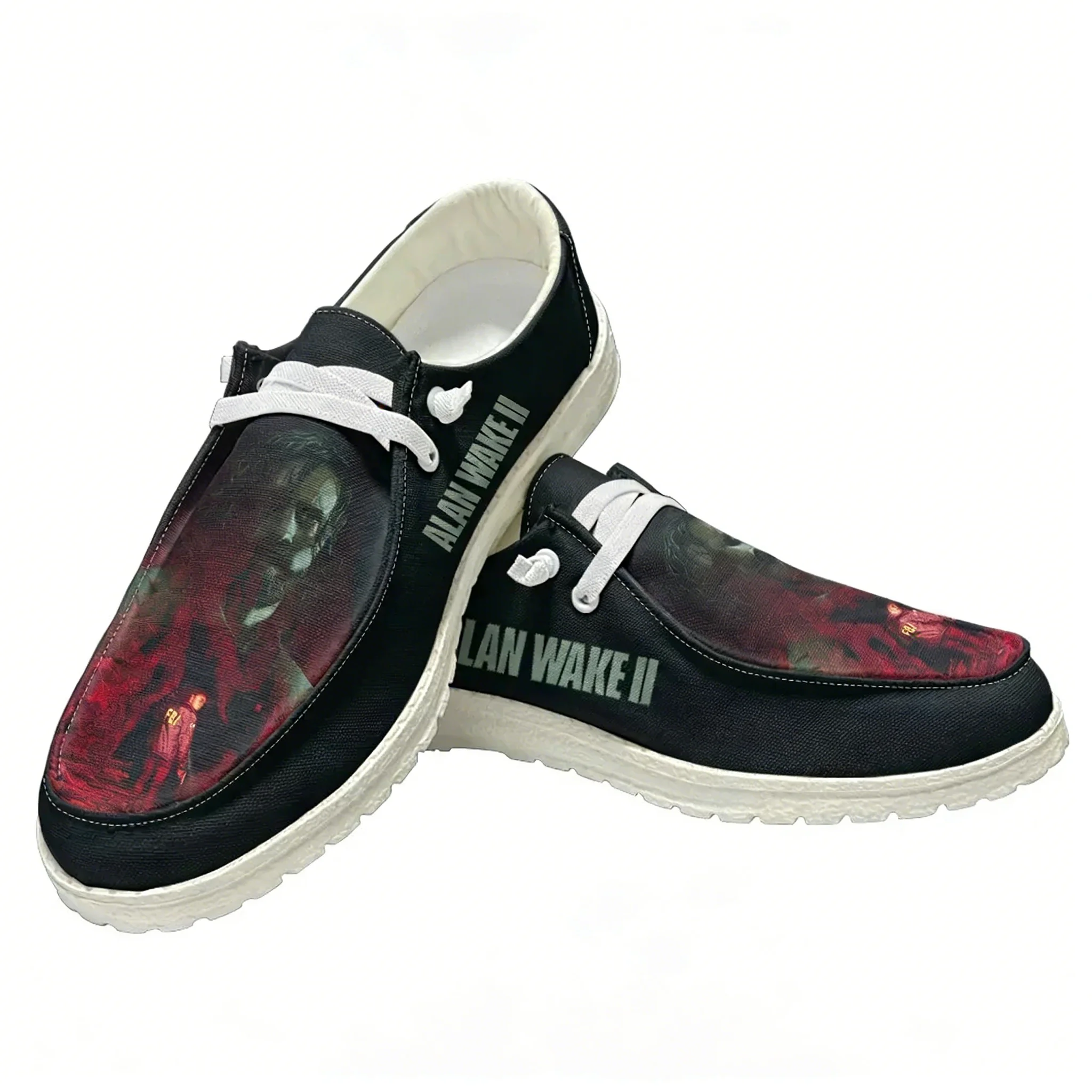 Oxford Lace Up Women - Alan Wake 2 Casual Shoes Men