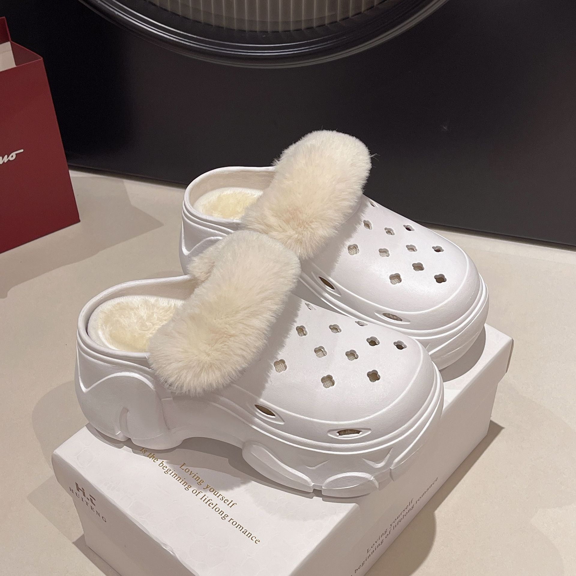 Women's High Heel Fleece Lined - Women'S Shoes Clogs ulasan dan harga