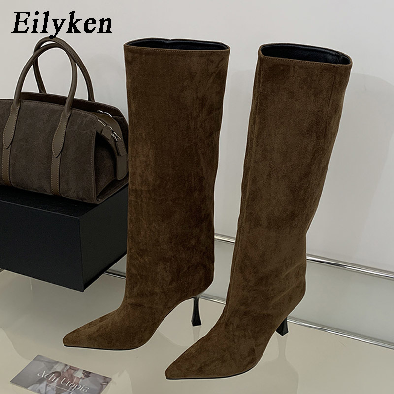 Eilyken Winter Vintage Design  - Knee High Boots Women ulasan dan harga