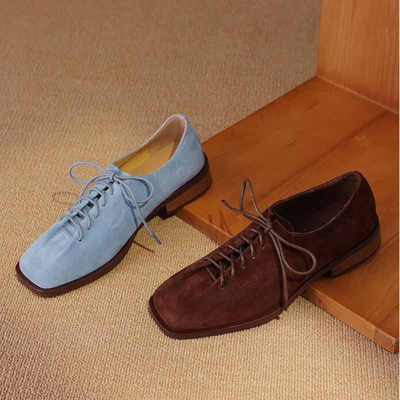DIMANYU Women's Shoes Real Lea - Oxford Lace Up Women ulasan dan harga