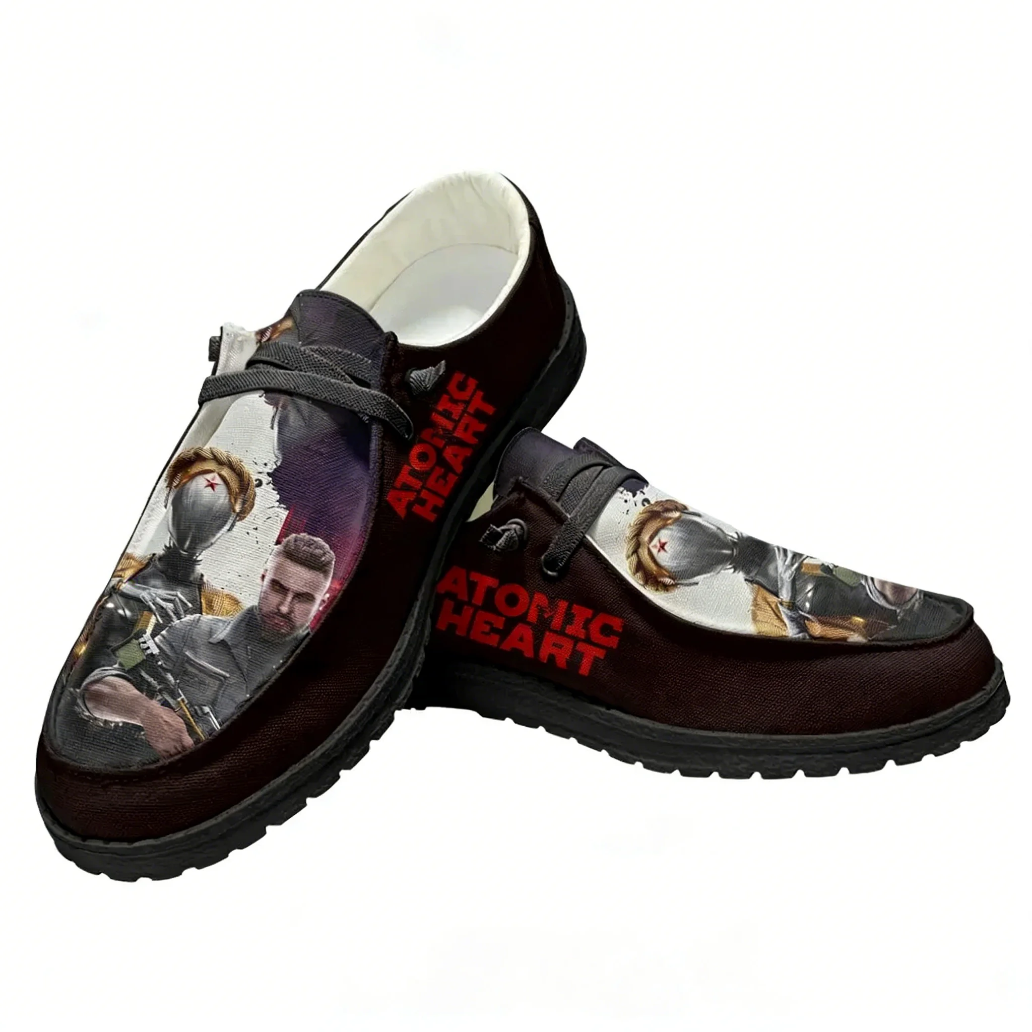 Atomic Heart Casual Shoes Flat - Oxford Lace Up Women ulasan dan harga