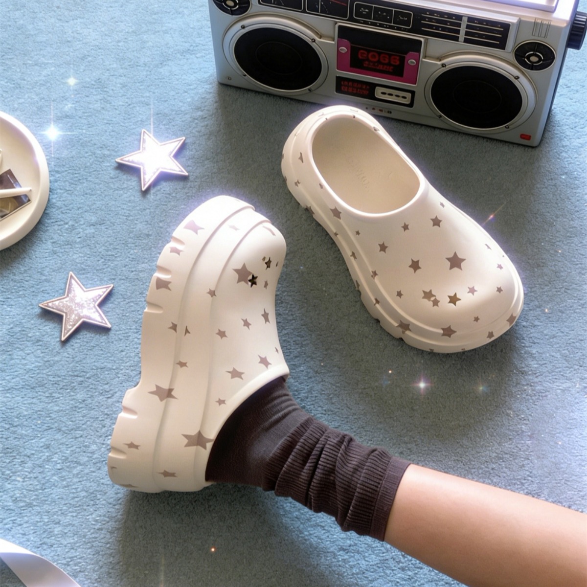 Summer New Platform Slippers f - Women'S Shoes Clogs ulasan dan harga